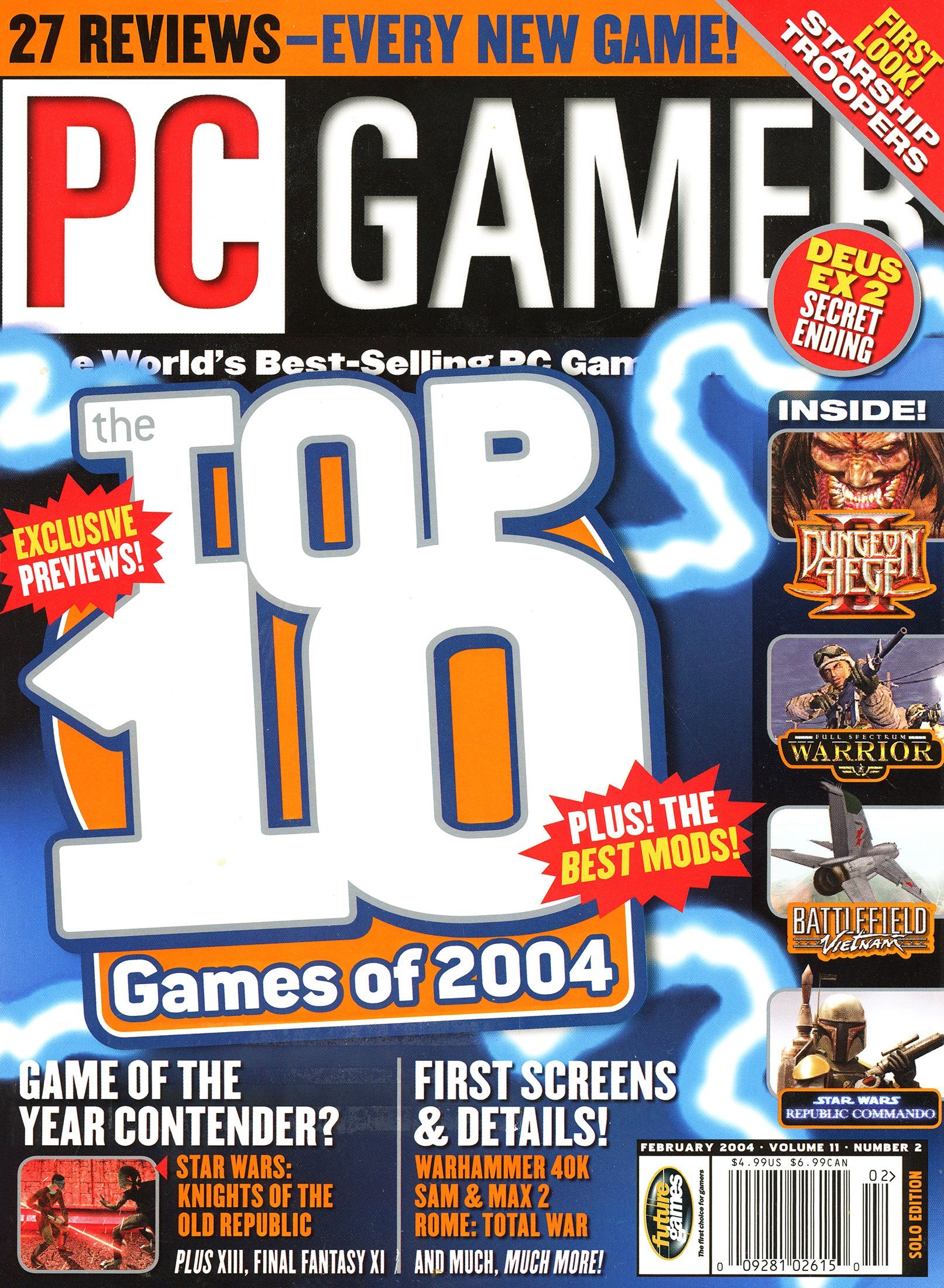 PC Gamer Magazine August 2003 Battlefield Vietnam Rise of Nations GTA Vice  City