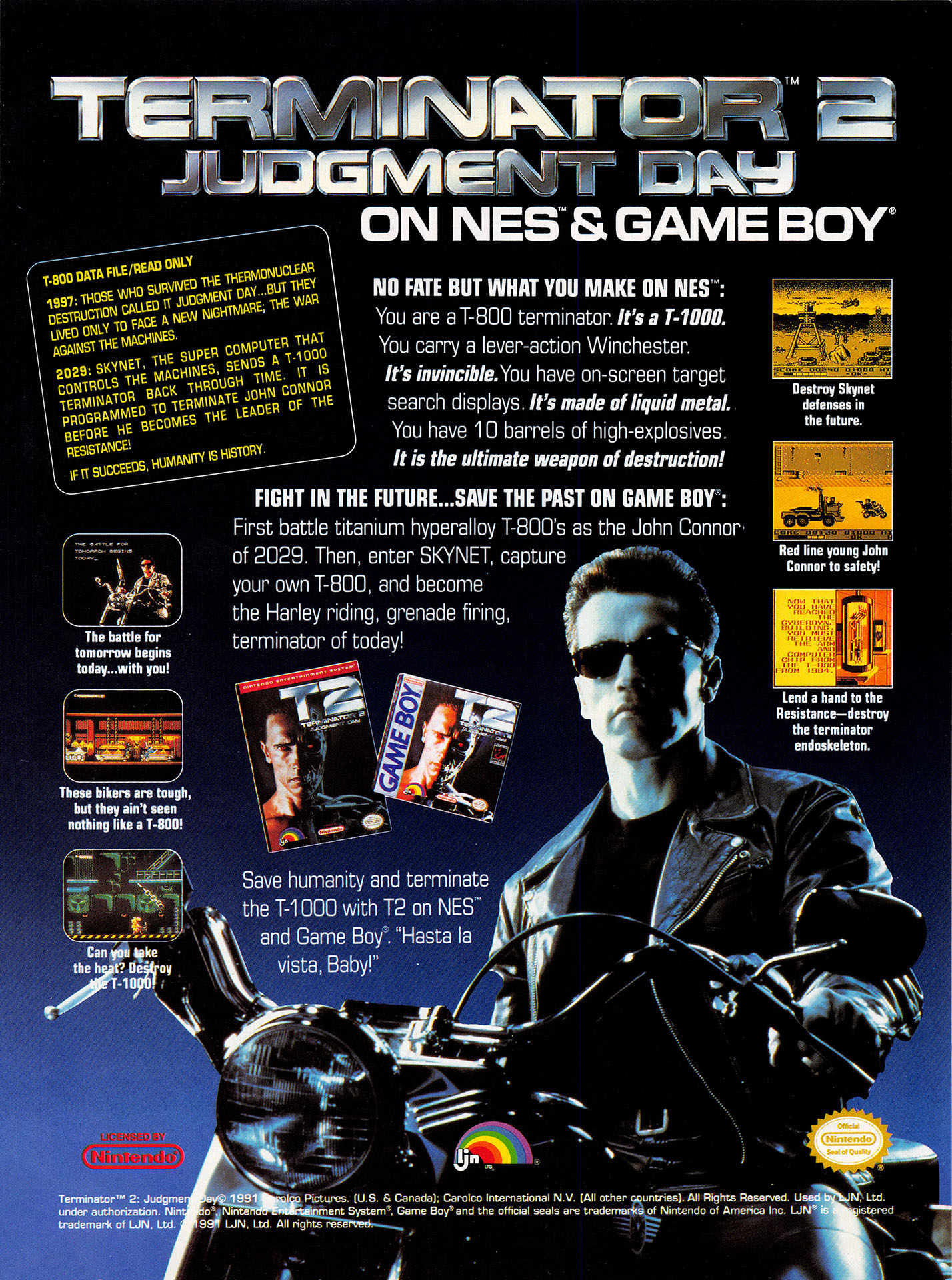 Terminator 2: Judgement Day (Game Boy) - T - Retromags Community