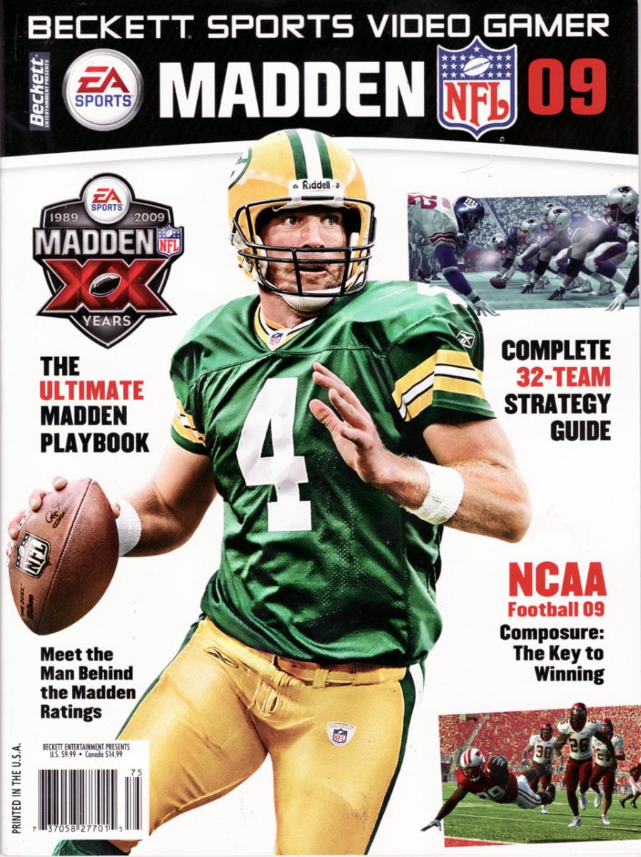 Beckett Sports Madden NFL 2009 09 - Beckett Sports - Retromags Community