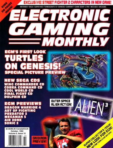 More information about "Electronic Gaming Monthly Issue 039 (October 1992)"
