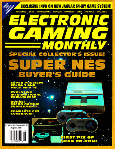 More information about "Electronic Gaming Monthly Issue 025 (August 1991)"