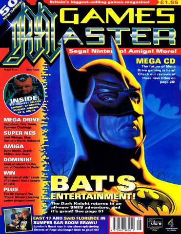 More information about "GamesMaster Issue 005 (May 1993)"