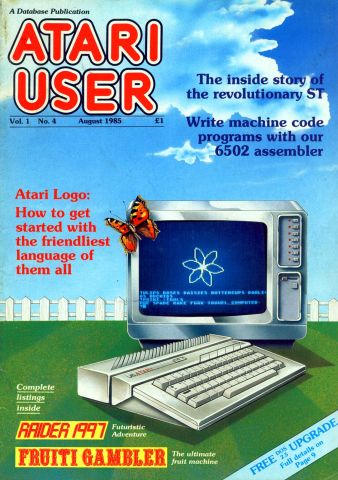 More information about "Atari User Issue 004 (August 1985)"