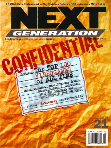 More information about "Next Generation Issue 021 (September 1996)"
