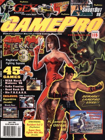 More information about "GamePro Issue 115 (April 1998)"