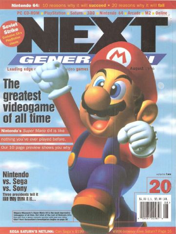More information about "Next Generation Issue 020 (August 1996)"