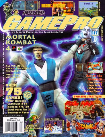 More information about "GamePro Issue 117 (June 1998)"