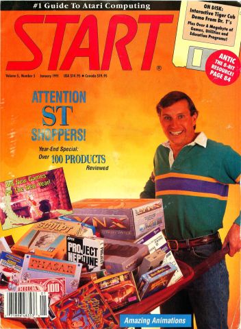 More information about "STart Issue 040 (January 1991)"