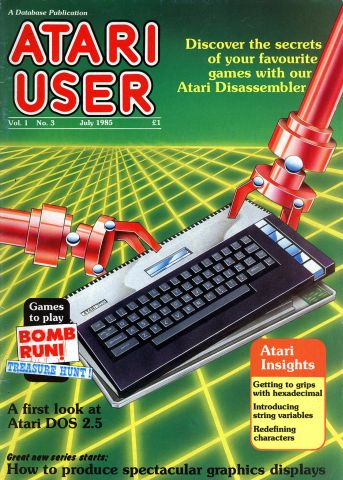 More information about "Atari User Issue 003 (July 1985)"
