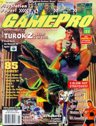 More information about "GamePro Issue 122 (November 1998)"