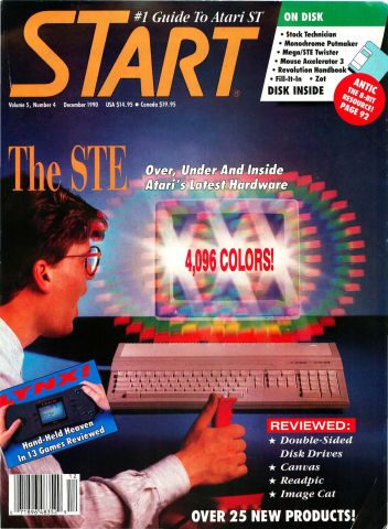 More information about "STart Issue 039 (December 1990)"