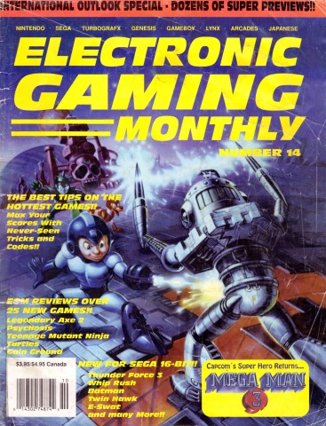 More information about "Electronic Gaming Monthly Issue 014 (September 1990)"