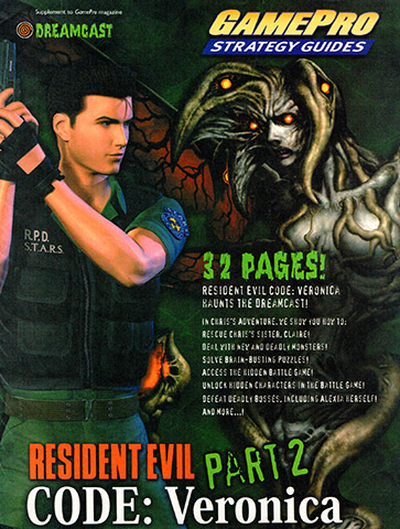 GamePro Strategy Guide - Resident Evil Code Veronica Part 2 - GamePro  Supplements - Retromags Community