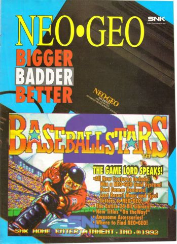 More information about "Neo Geo Insert from Issue 32 (March 1992)"