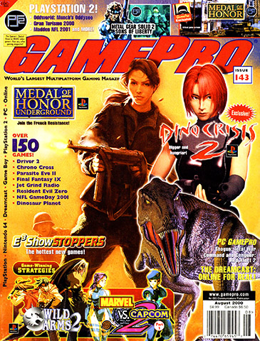 More information about "GamePro Issue 143 (August 2000)"