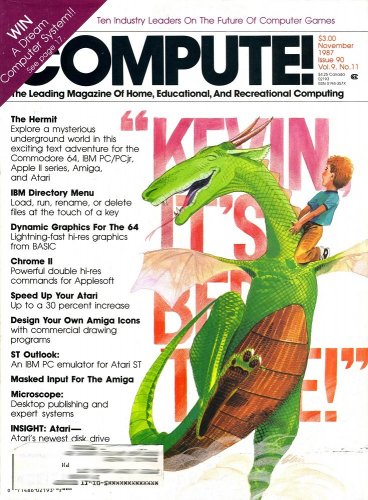 More information about "COMPUTE! Issue 090, Vol. 9, No. 11  (November 1987)"