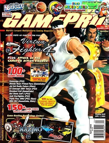 MARCH 2002 GAMEPRO video game magazine DRAGONBALL Z LEGACY OF GOKU