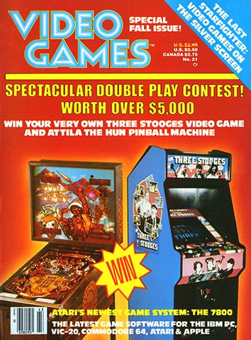 Video Games Issue 21 (Fall 1984)