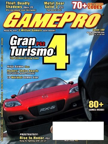 More information about "GamePro Issue 188 (May 2004)"