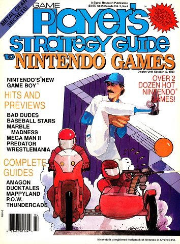 Game Player's Strategy Guide to Nintendo Games Vol.2 No.04 (August-September 1989)