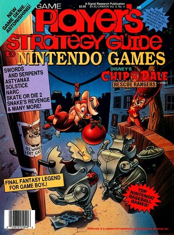 Game Player's Strategy Guide to Nintendo Games Vol.3 No.4 (August-September 1990)