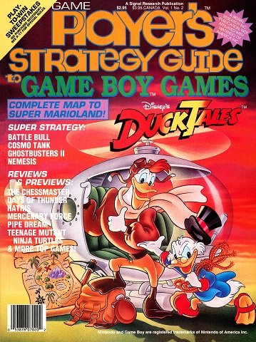 Game Player's Strategy Guide to Game Boy Games Volume 1 Number 2 (September 1990)