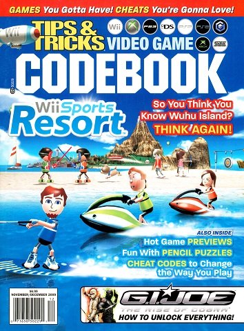 Tips & Tricks Video Game Codebook Volume 16 Issue 6 (November-December 2009)