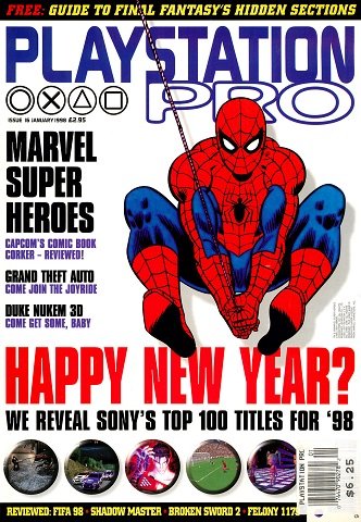 PlayStation Pro Issue 16 (January 1998)