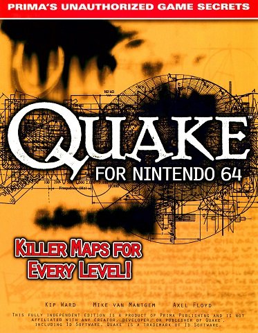 Quake for Nintendo 64 - Prima's Official Strategy Guide