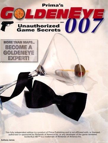 Prima's GoldenEye 007 Unauthorized Game Secrets