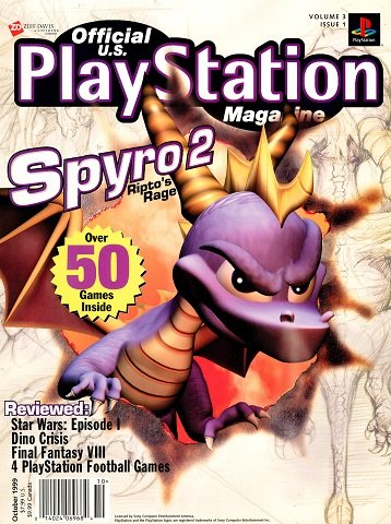 Official U.S. PlayStation Magazine Issue 025 (October 1999)