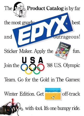 More information about "Epyx Product Catalog (1988)"