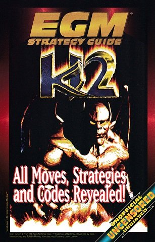 EGM Strategy Guide - Killer Instinct 2