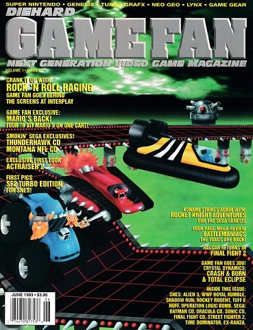 Die Hard Game Fan Volume 1 Issue 07 (June 1993)