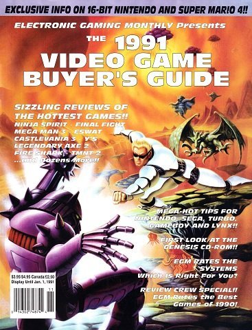 More information about "Electronic Gaming Monthly Issue 015 (October 1990)"
