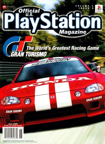 Official U.S. PlayStation Magazine Issue 009 (June 1998)