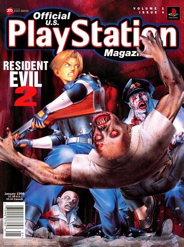 Official U.S. PlayStation Magazine Issue 004 (January 1998)