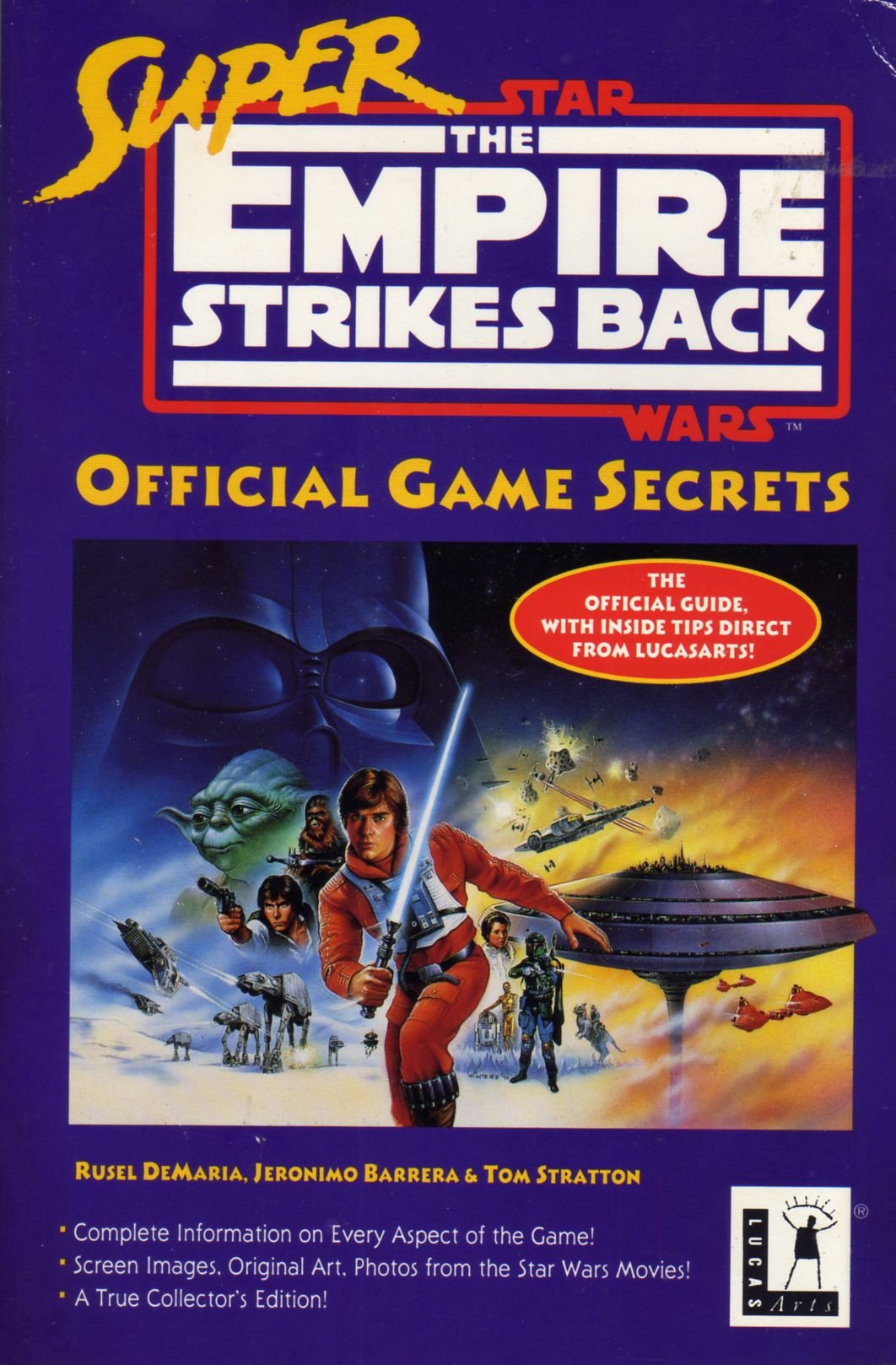 Super Empire Strikes Back Official Game Secrets - Prima Guides - Retromags  Community