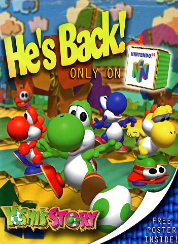 Yoshi's Story Promotional Mailer