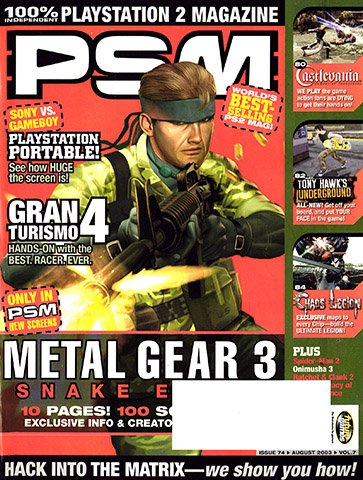 PSM Issue 074 (August 2003)