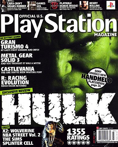 Official U.S. Playstation Magazine Issue 070 (July 2003)