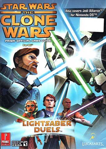 Star Wars The Clone Wars - Lightsaber Duels - Prima Official Game Guide (2008)