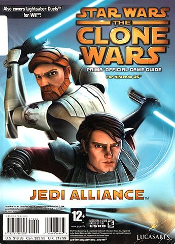 Star Wars The Clone Wars - Jedi Alliance - Prima Official Game Guide (2008)