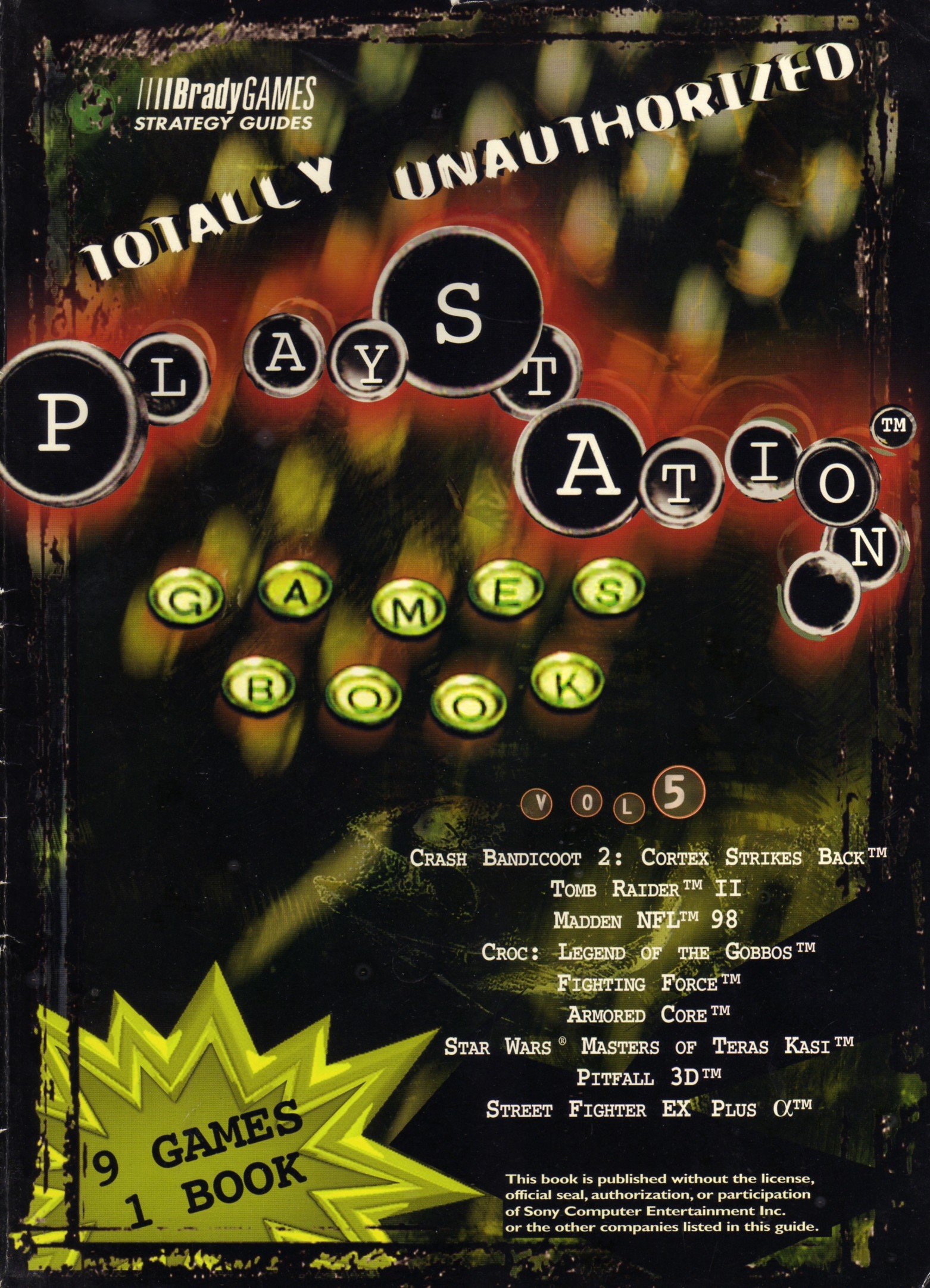 Totally Unauthorized PlayStation Games Book, Volume 5