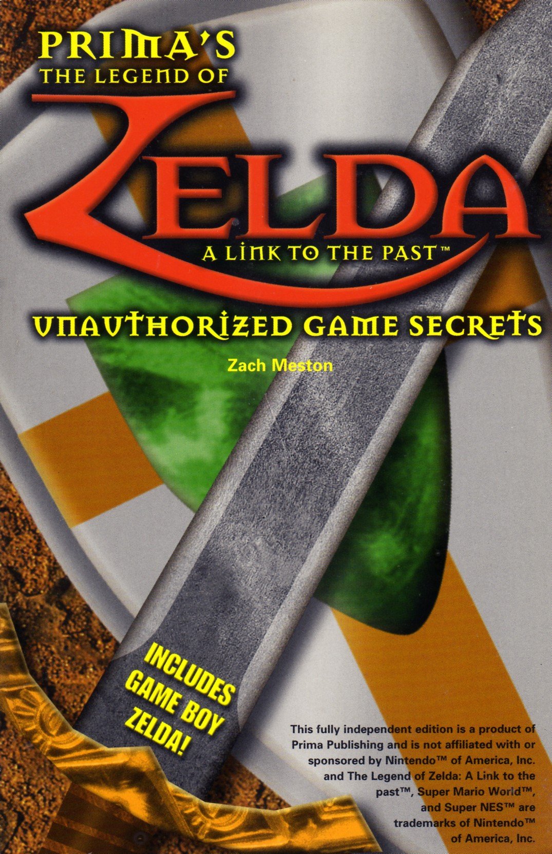 Legend of Zelda: A Link to the Past Unauthorized Game Secrets