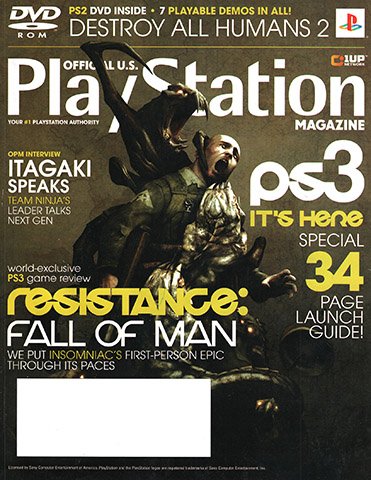 Official U.S. Playstation Magazine Issue 111 (December 2006)