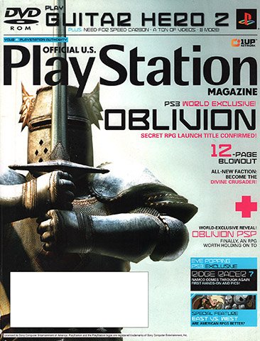 Official U.S. Playstation Magazine Issue 110 (November 2006)