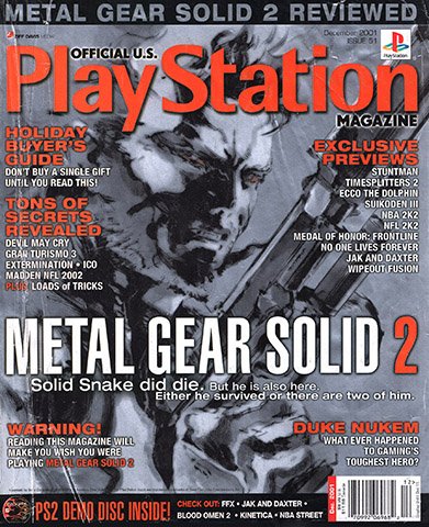 Official U.S. Playstation Magazine Issue 051 (December 2001)