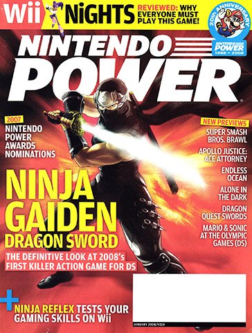 Nintendo Power Issue 224 (January 2008)