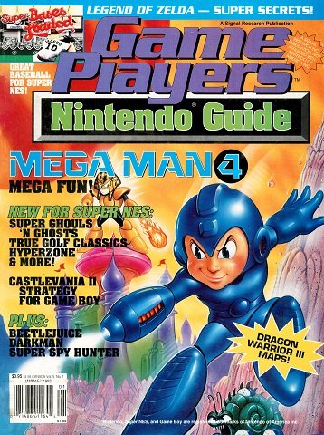 Game Players Nintendo Guide Vol.5 No.01 (January 1992)